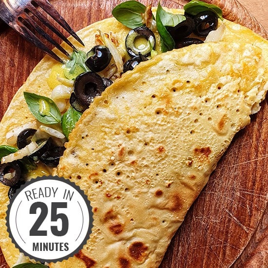 chickpea pancakes fennel olive - Article 2